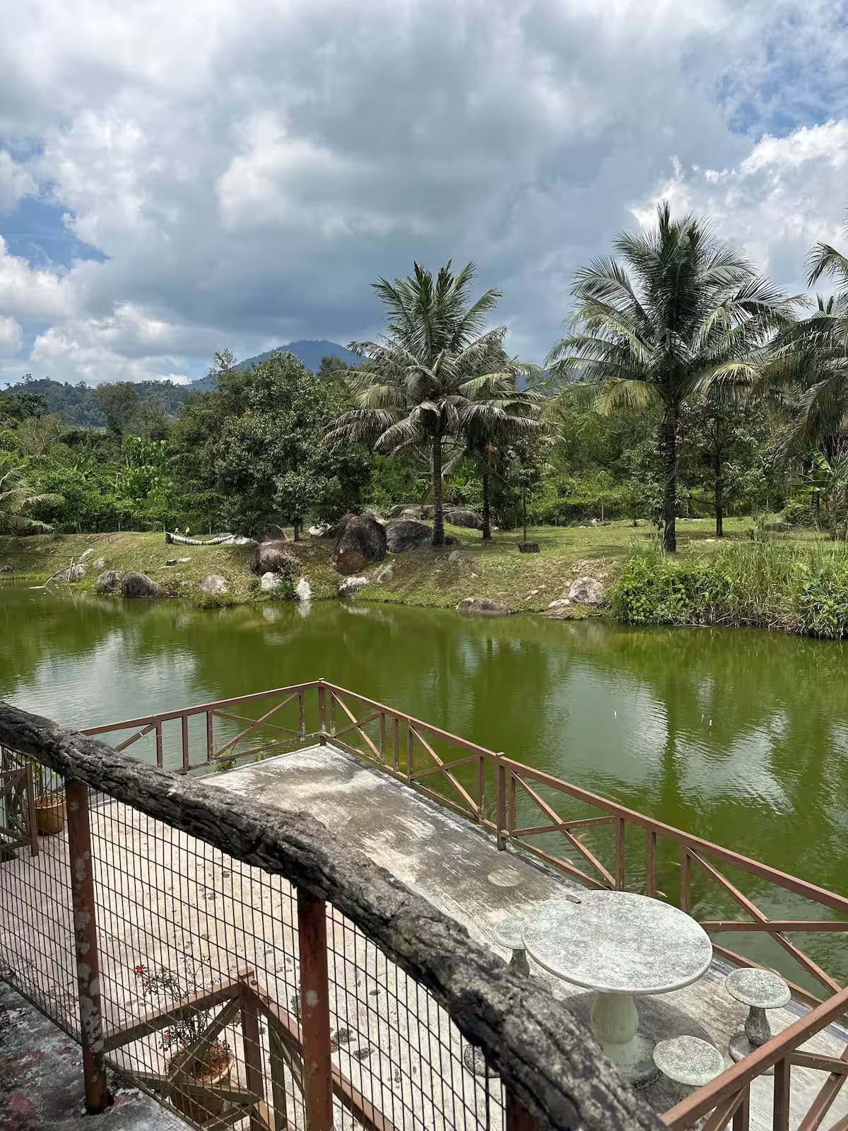 Resort view and natural accommodation